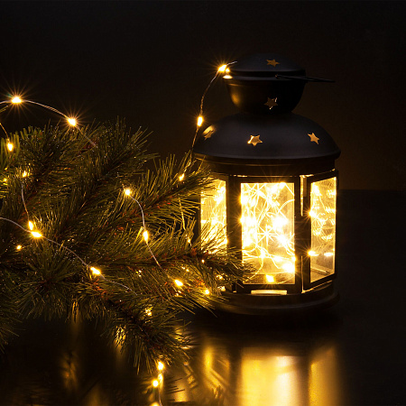 Гирлянда нить "роса" Eurosvet теплый белый 400-009 a060413 Гирлянда нить "роса" Eurosvet теплый белый 400-009 a060413