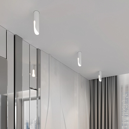 Светильник потолочный светодиодный Elektrostandard Apex 25113/LED 7W 4000K белый a068288