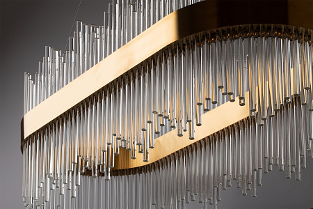 Хрустальная светодиодная люстра Freya Chalice FR10008PL-L52G Хрустальная светодиодная люстра Freya Chalice FR10008PL-L52G