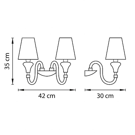 Бра Lightstar Otto 809626