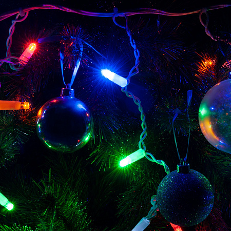 Гирлянда бахрома мульти Eurosvet 100-101 a060408 Гирлянда бахрома мульти Eurosvet 100-101 a060408