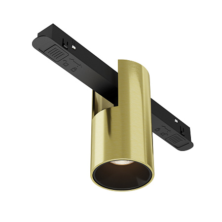 Трековый магнитный светодиодный светильник Maytoni Exility Alfa TR122-2-7W3K-BS Трековый магнитный светодиодный светильник Maytoni Exility Alfa TR122-2-7W3K-BS