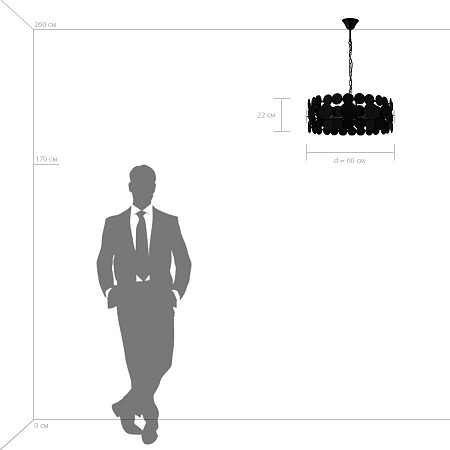 Подвесная люстра Lightstar Circo 797061 Подвесная люстра Lightstar Circo 797061