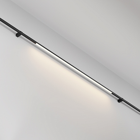 Трековый штанговый светодиодный светильник Maytoni Axity Basis C100CL-L1000-24W3-6K-B