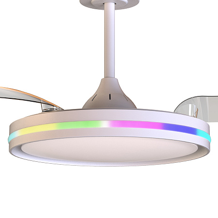 Люстра с вентилятором светодиодная Mantra RAFAGA 8727 Люстра с вентилятором светодиодная Mantra RAFAGA 8727