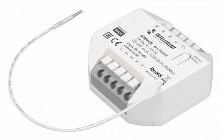 Универсальный 4-канальный диммер 144-576Вт 12-48В Arlight INTELLIGENT 052039 Универсальный 4-канальный диммер 144-576Вт 12-48В Arlight INTELLIGENT 052039