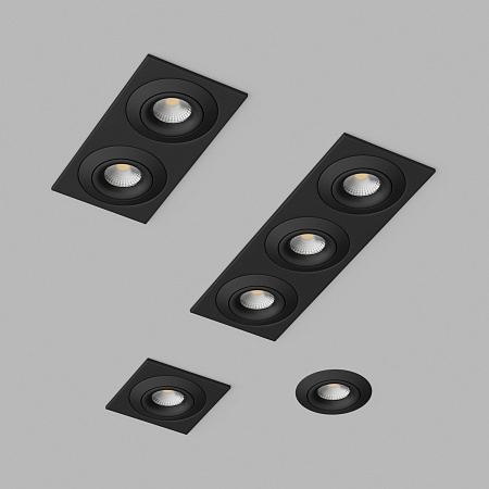 Светильник встраиваемый Ledron AO1501006-SQ3-Black
