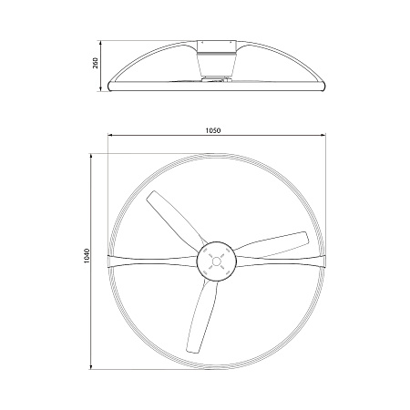 Люстра с вентилятором светодиодная Mantra NEPAL 7532 Люстра с вентилятором светодиодная Mantra NEPAL 7532