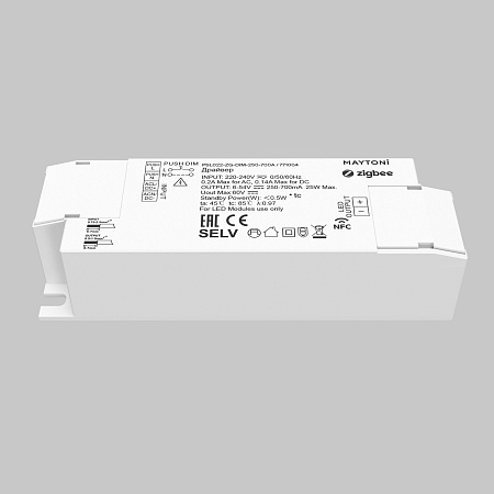 Блок питания 25Вт Maytoni Zigbee 771004 Блок питания 25Вт Maytoni Zigbee 771004