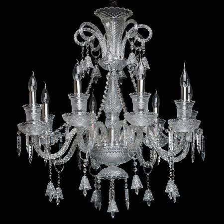 Люстра хрустальная Chiaro Барселона 313012508 Люстра хрустальная Chiaro Барселона 313012508