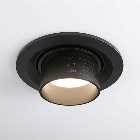 Встраиваемый светильник Elektrostandard 9920 LED 15W 4200K черный a052478