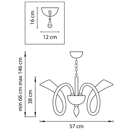 Подвесная люстра Lightstar Stella 892061 Подвесная люстра Lightstar Stella 892061