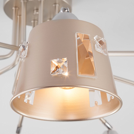 Люстра потолочная Eurosvet Benna 70105/8 шампань a044933