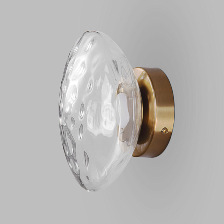 Светильник настенный светодиодный Eurosvet Ripple 50389/1 LED латунь a069025