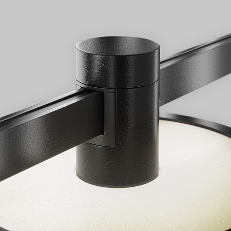 Трековый однофазный светодиодный светильник Maytoni Flarity Plato TR152-1-7W4K-B