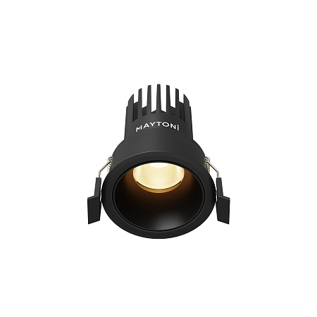 Светильник встраиваемый светодиодный Maytoni Dip DL115-10W-2.7K-B