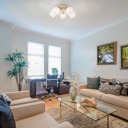 Потолочная люстра Eurosvet Wendy 30138/5 золото 00000084465 Потолочная люстра Eurosvet Wendy 30138/5 золото 00000084465