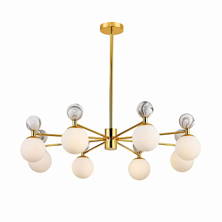 Люстра на штанге Favourite Sangamarmer 3010-8P Люстра на штанге Favourite Sangamarmer 3010-8P