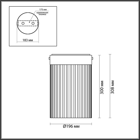 Светильник потолочный светодиодный Odeon Light PILLARI 5047/15LC