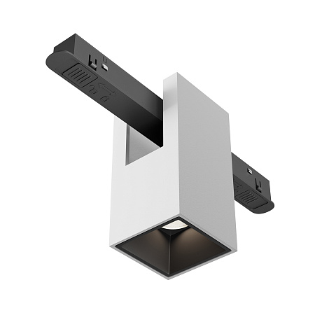 Трековый магнитный светодиодный светильник Maytoni Exility Alfa TR121-2-7W4K-W Трековый магнитный светодиодный светильник Maytoni Exility Alfa TR121-2-7W4K-W