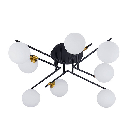Люстра потолочная Arte Lamp GEMINI A2243PL-8BK Люстра потолочная Arte Lamp GEMINI A2243PL-8BK