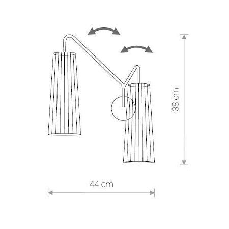 Бра Nowodvorski Dover 9260 Бра Nowodvorski Dover 9260