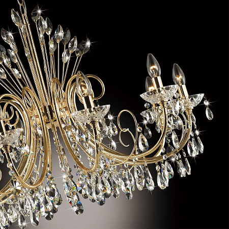 Люстра хрустальная Odeon Light VERSIA 4977/10 Люстра хрустальная Odeon Light VERSIA 4977/10