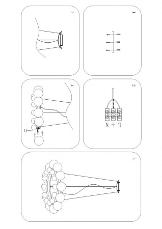 Подвесная люстра Lightstar Sferetta 801124 Подвесная люстра Lightstar Sferetta 801124