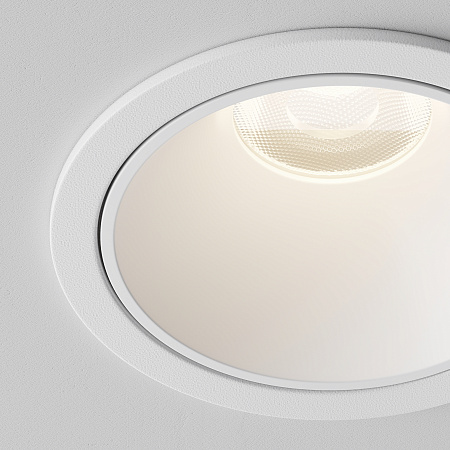 Светильник встраиваемый светодиодный Maytoni Alfa LED DL043-01-10W4K-RD-W-1