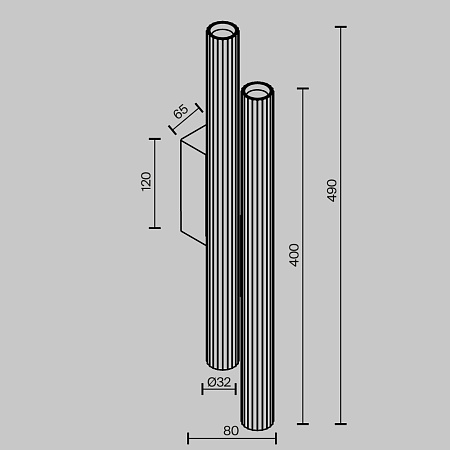Светильник настенный светодиодный Maytoni Calipso C082WL-24W2.7K-W