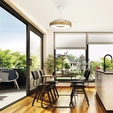 Люстра с вентилятором светодиодная Mantra COIN 8217 Люстра с вентилятором светодиодная Mantra COIN 8217