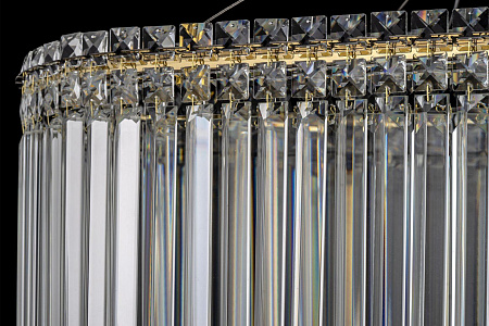 Люстра хрустальная светодиодная Arti Lampadari Ovindoli L 1.5.100X35.101 G Люстра хрустальная светодиодная Arti Lampadari Ovindoli L 1.5.100X35.101 G