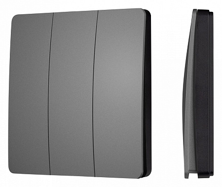 Выключатель беспроводной трехклавишный Arlight INTELLIGENT 051680 Выключатель беспроводной трехклавишный Arlight INTELLIGENT 051680