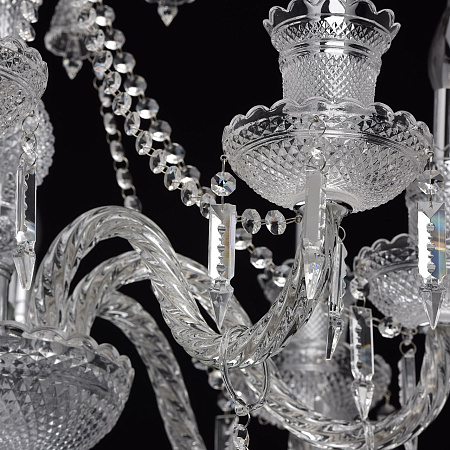 Люстра хрустальная Chiaro Барселона 313012508 Люстра хрустальная Chiaro Барселона 313012508