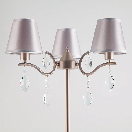 Торшер Eurosvet Aurelia 01059/3 никель (00000086059)