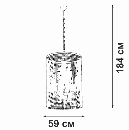 Люстра хрустальная Vitaluce V5817-7/6 Люстра хрустальная Vitaluce V5817-7/6