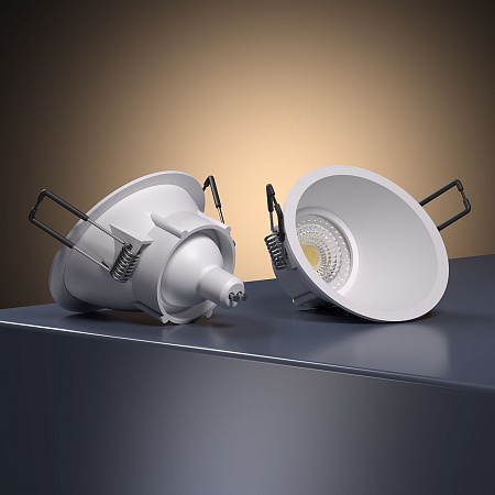 Светильник встраиваемый Elektrostandard Side 25059/01 GU10 белый a069720 Светильник встраиваемый Elektrostandard Side 25059/01 GU10 белый a069720