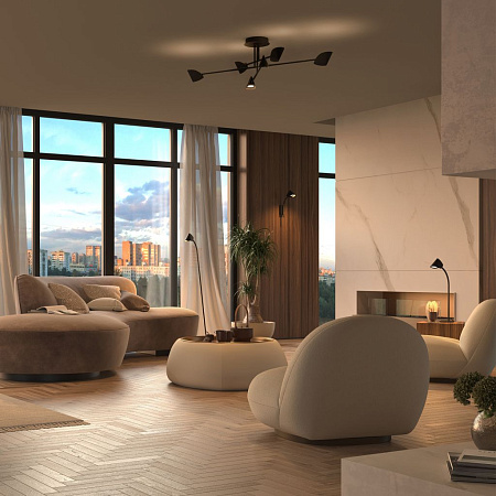 Потолочная светодиодная люстра Mantra Capuccina 7580 Потолочная светодиодная люстра Mantra Capuccina 7580