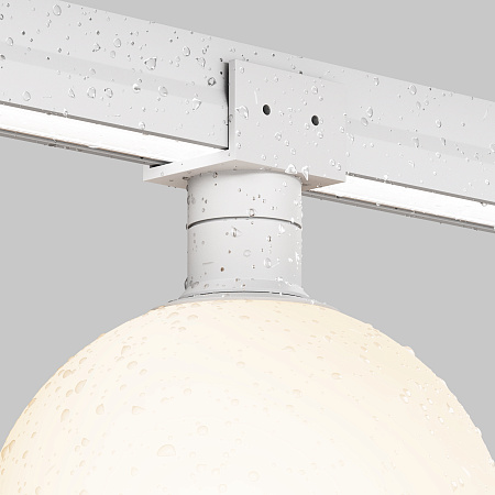 Трековый однофазный уличный светодиодный светильник Maytoni Elasity IP Luna O-TR01-1-S-9WW3K Трековый однофазный уличный светодиодный светильник Maytoni Elasity IP Luna O-TR01-1-S-9WW3K