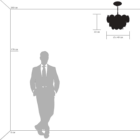 Подвесная люстра Lightstar Circo 797094 Подвесная люстра Lightstar Circo 797094