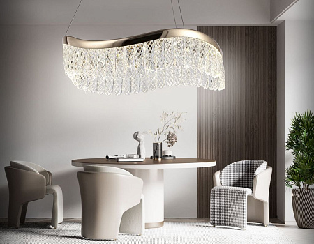 Хрустальная светодиодная люстра Ambrella light Traditional TR49717 Хрустальная светодиодная люстра Ambrella light Traditional TR49717