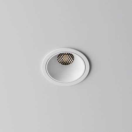 Светильник встраиваемый светодиодный Maytoni Alfa LED DL043-01-10W4K-RD-W-1
