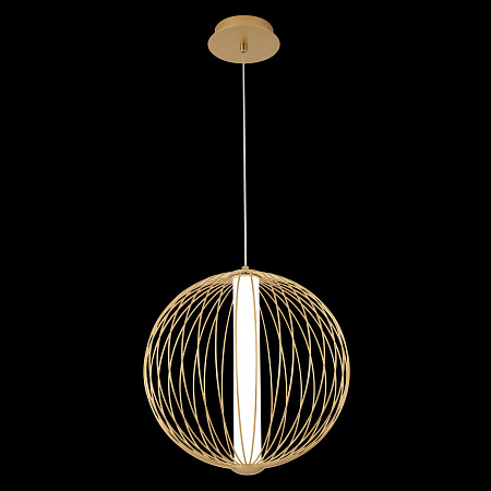 Светильник подвесной светодиодный Crystal Lux SYNC SP18W LED GOLD Светильник подвесной светодиодный Crystal Lux SYNC SP18W LED GOLD