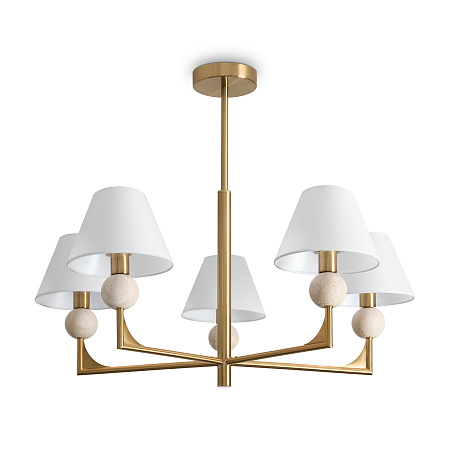 Люстра на штанге Freya Riley FR2043CL-05BS Люстра на штанге Freya Riley FR2043CL-05BS