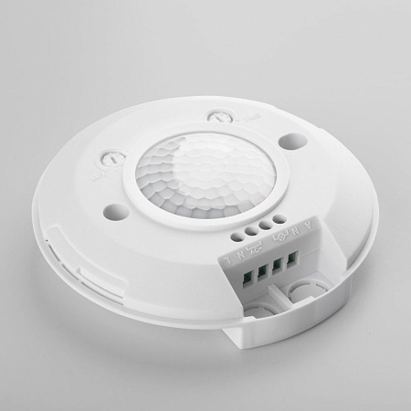 Инфракрасный датчик движения Elektrostandard 6m 2,2-4m 2000W 360° SNS-M-11 белый a041243 Инфракрасный датчик движения Elektrostandard 6m 2,2-4m 2000W 360° SNS-M-11 белый a041243
