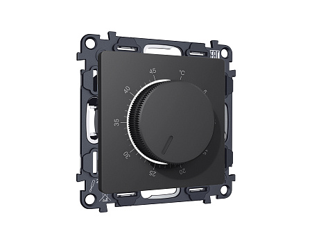 Комплект механизма терморегулятора с датчиком для теплого пола с подсветкой 16A-250V Ambrella Volt Alfa MA905710 Комплект механизма терморегулятора с датчиком для теплого пола с подсветкой 16A-250V Ambrella Volt Alfa MA905710