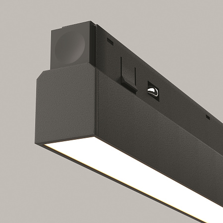 Трековый магнитный светодиодный светильник Maytoni Exility Basis TR030-4-30WTW-DD2-B Трековый магнитный светодиодный светильник Maytoni Exility Basis TR030-4-30WTW-DD2-B