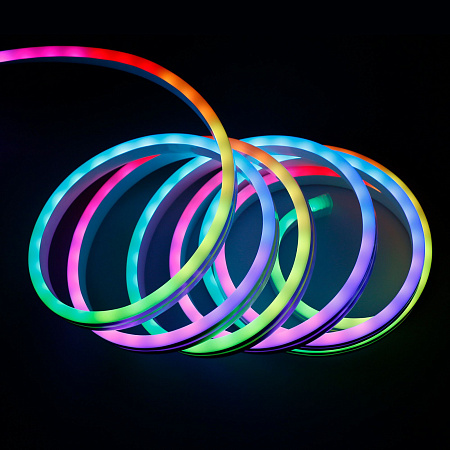 Набор гибкого неона RGB односторонний мульти, 5м Elektrostandard SLS 02 RGB IP 65 a049856 Набор гибкого неона RGB односторонний мульти, 5м Elektrostandard SLS 02 RGB IP 65 a049856