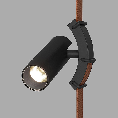 Трековый ременной светодиодный светильник Denkirs BELTY SPOT DK5547-BK