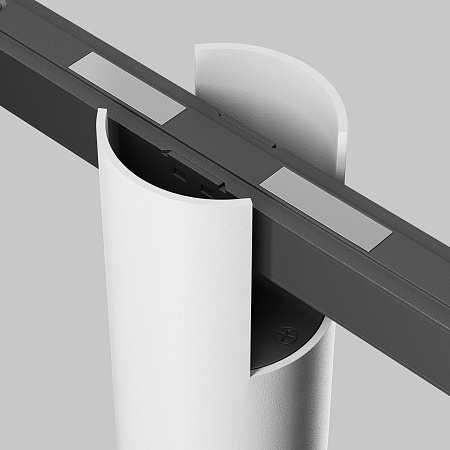 Трековый магнитный светодиодный светильник Maytoni Exility Alfa TR122-2-7W3K-W Трековый магнитный светодиодный светильник Maytoni Exility Alfa TR122-2-7W3K-W